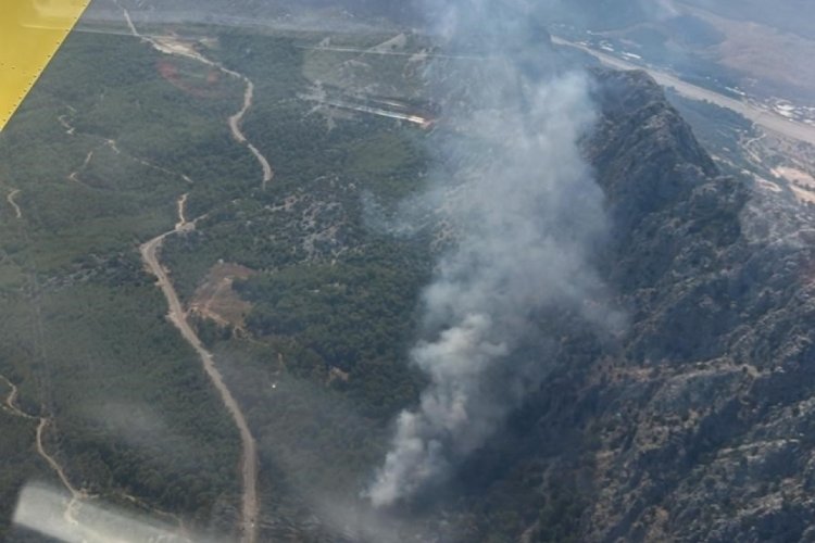Antalya'da yangın!