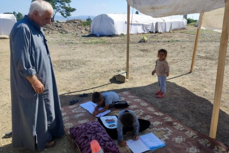 Bursa'da &ccedil;adırlarda yaşayan &ccedil;ocukların eğitimi i&ccedil;in harekete ge&ccedil;ildi