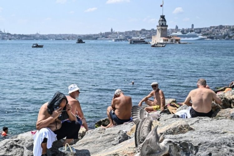İstanbul'da hissedilen sıcaklık 45 derece!