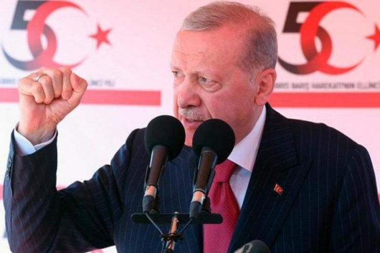 Erdoğan'ın Kıbrıs'taki s&ouml;zleri Yunan medyasında manşet oldu