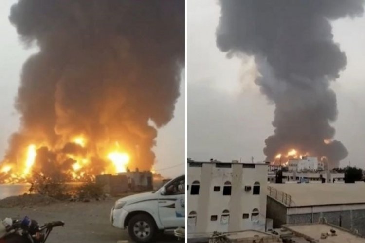 İsrail'den Yemen'in Hudeyde Limanı'na saldırı: Bu t&uuml;m Orta Doğu'ya bir mesajdır