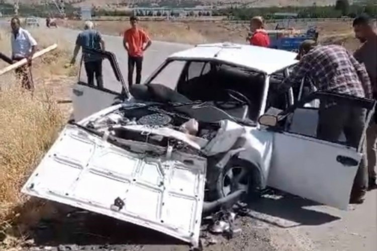 Elazığ'da trafik kazasında bir kişi hayatını kaybetti