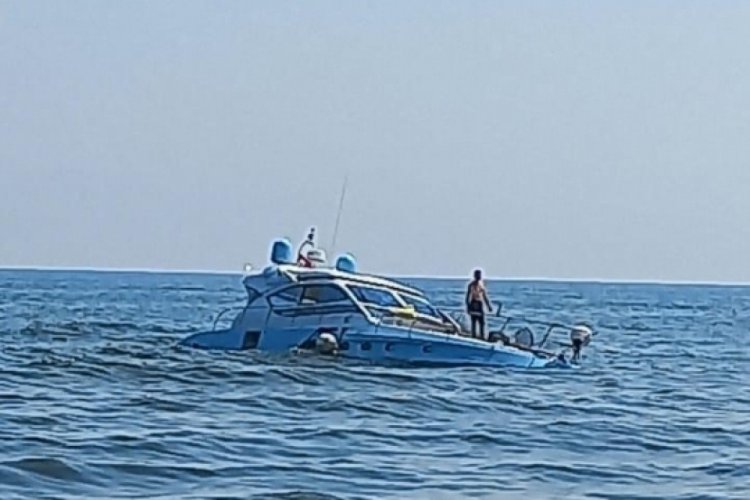 Bursa'da yat karaya oturdu
