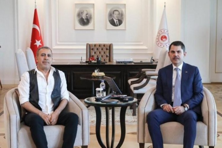 Bakan Kurum, Haluk Levent ile buluştu!