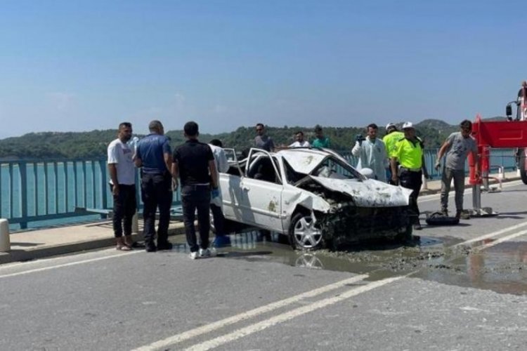 Adana'da 4 kişilik ailenin yok olduğu kaza! Yeni g&ouml;r&uuml;nt&uuml;ler ortaya &ccedil;ıktı