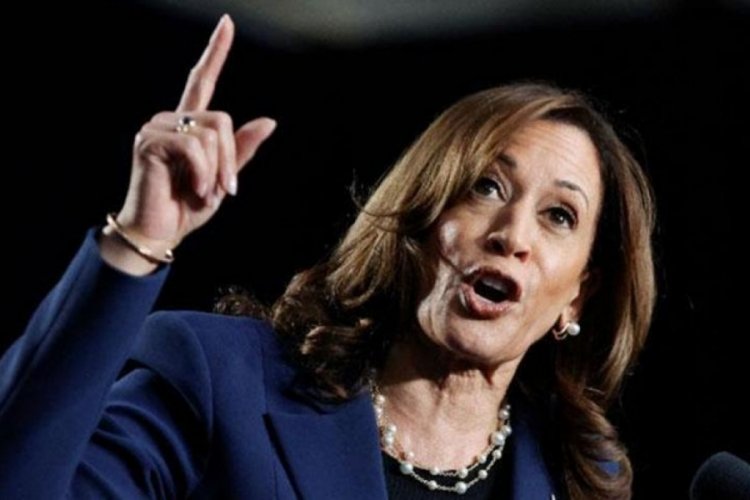 Kamala Harris'in ilk se&ccedil;im mitingi!