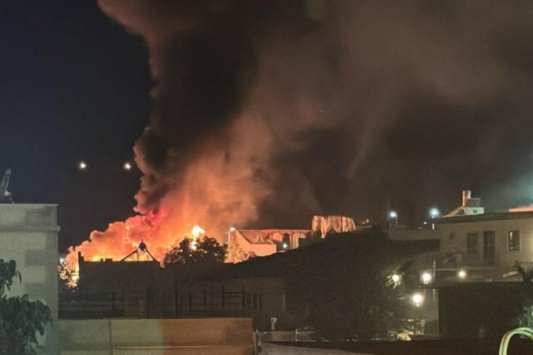 Nevşehir'de otel yangını