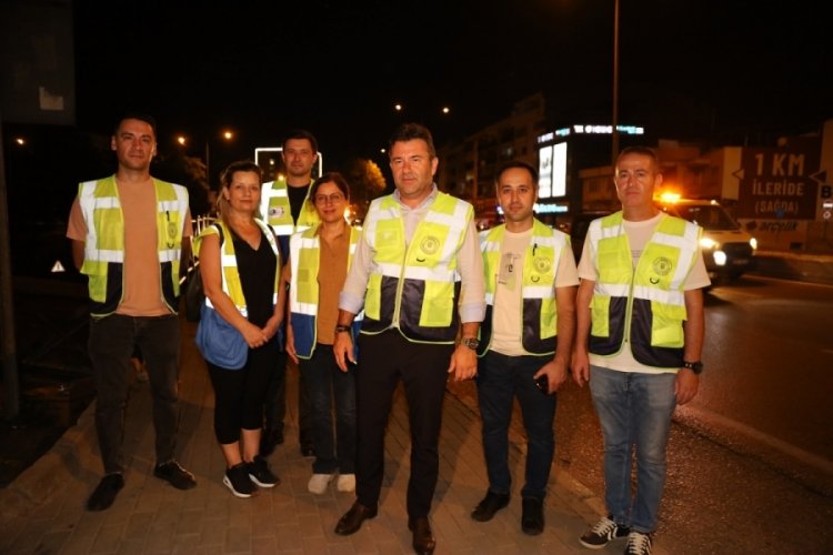 Daha temiz bir Bursa i&ccedil;in B&uuml;y&uuml;kşehir'den gece mesaisi