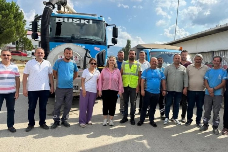 Bursa B&uuml;y&uuml;kşehir'den Orhangazi'ye&nbsp;yeni vidanj&ouml;r aracı