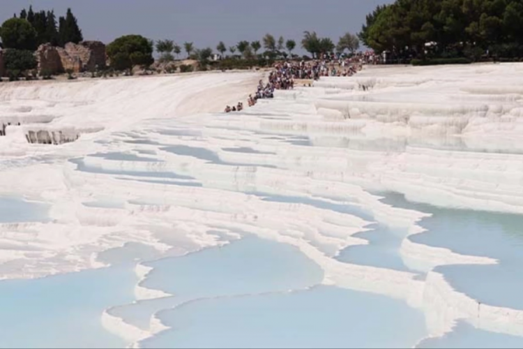 Pamukkale can &ccedil;ekişiyor! Acil &ouml;nlem alınması isteniyor