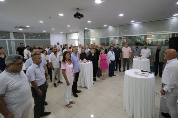 Gemlik Gazeteciler Derneği resepsiyonu yapıldı
