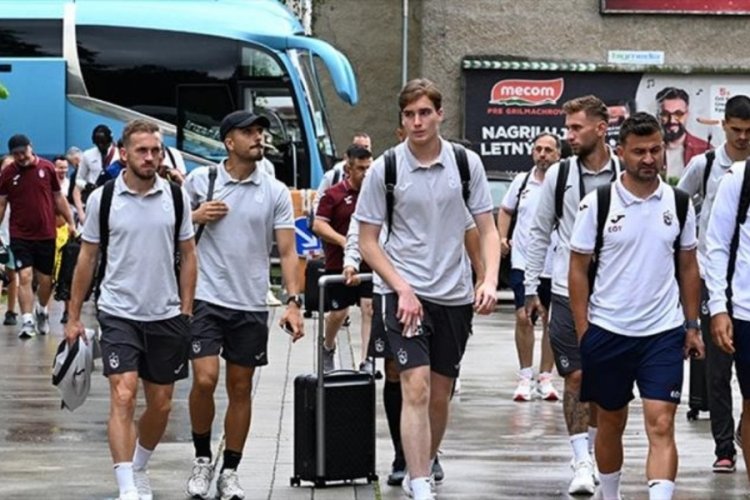 Trabzonspor, Slovakya'ya geldi