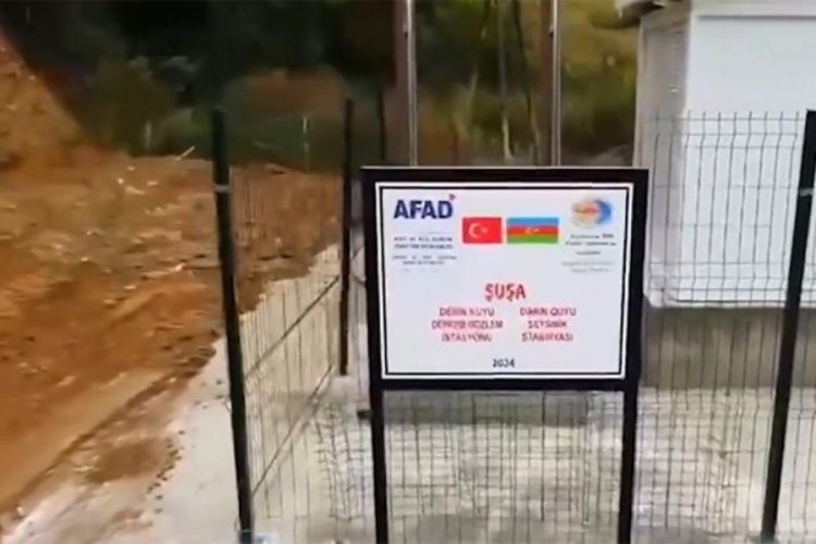 AFAD'dan Azerbaycan'da Derinkuyu Deprem G&ouml;zlem İstasyonu!
