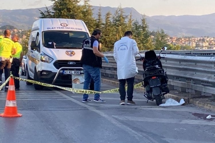 Kocaeli'de motosiklet s&uuml;r&uuml;c&uuml;lerinin kavgasında silahlar konuştu