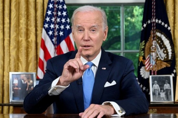 Biden'dan adaylıktan &ccedil;ekilme kararı sonrası ilk a&ccedil;ıklama