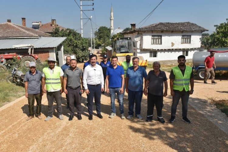 Bursa'da Yenişehir'in kırsalında sorunlar &ccedil;&ouml;z&uuml;l&uuml;yor