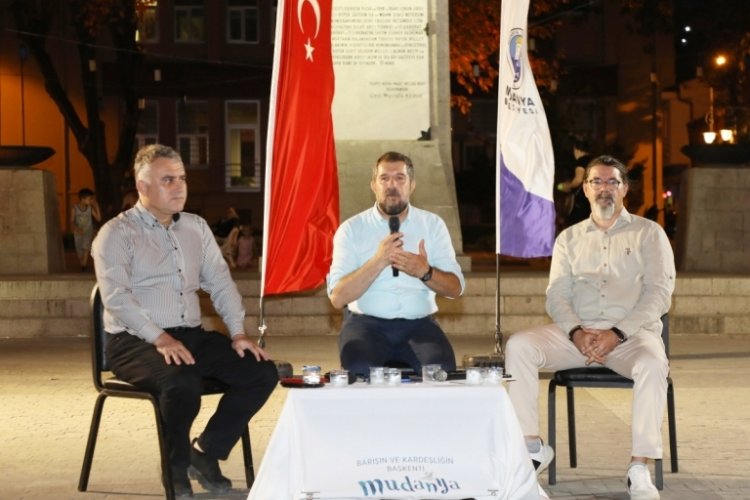 Bursa Mudanya'da Lozan ile ilişkin konuşma yapıldı