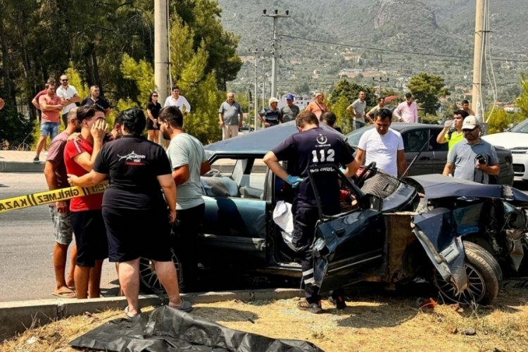 Muğla'da trafik kazası: 1 &ouml;l&uuml;