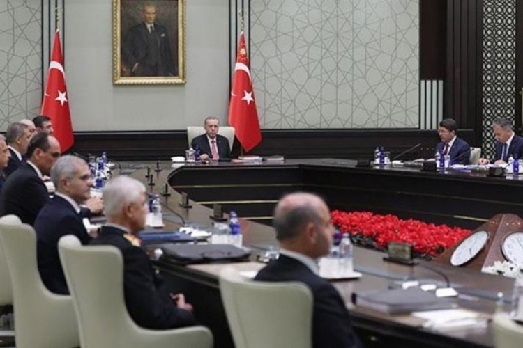 Cumhurbaşkanı Erdoğan başkanlığındaki MGK toplantısı başladı 