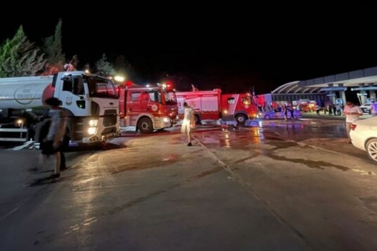 Şanlıurfa'da ağa&ccedil;lık ve otluk alanda yangın &ccedil;ıktı