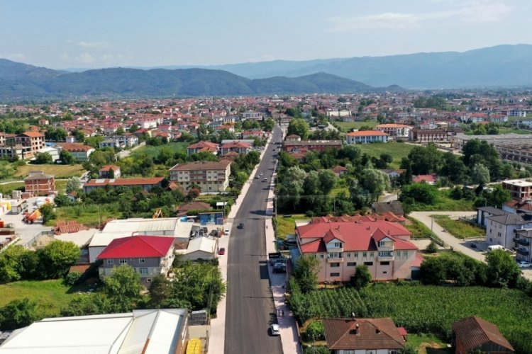 Sakarya'da yollar modern g&ouml;r&uuml;n&uuml;m&uuml;ne kavuştu!