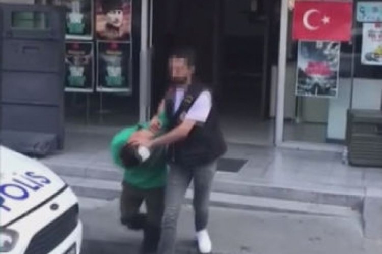 Parkta kadını taciz etti! Vatandaş fark etti!
