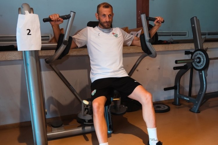Bursaspor kuvvet &ccedil;alışması yaptı