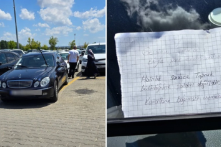 İstanbul'da arabasını hatalı park eden gurbet&ccedil;iye ilgin&ccedil; not!