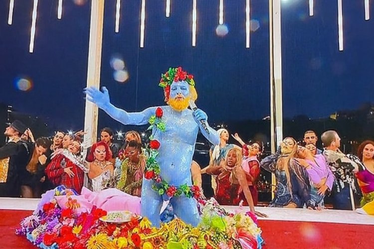 Paris 2024'teki olaylı a&ccedil;ılış i&ccedil;in y&ouml;netmeninden a&ccedil;ıklama geldi