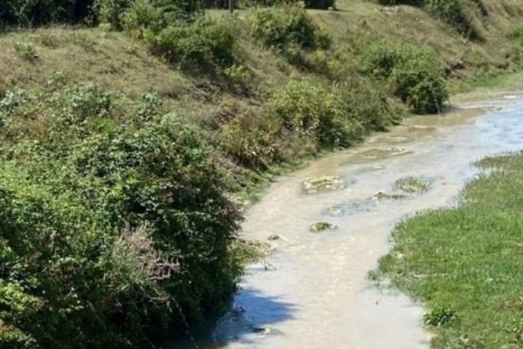 Bolu'da zehirli atıklarla dereyi kirletenlere milyonluk ceza!