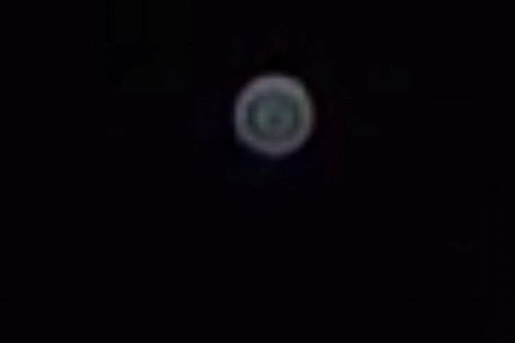 UFO g&ouml;rd&uuml;m dedi, o anları kaydetti