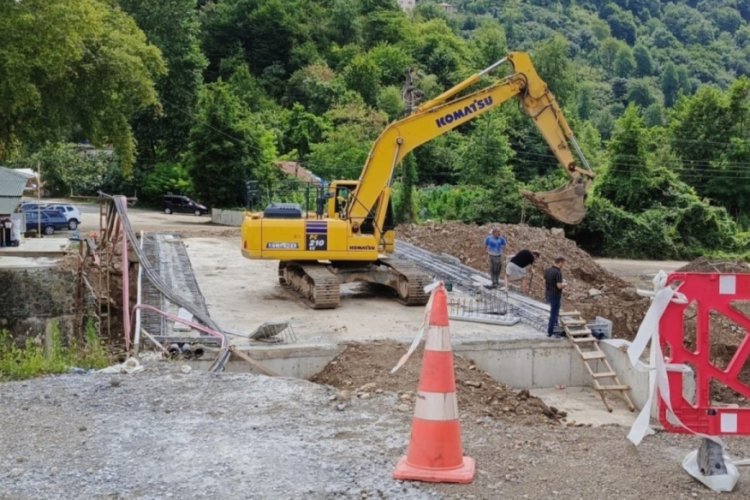 Giresun'da son rötuşlar:Boztekke Köprüsü' ulaşım için gün sayıyor!