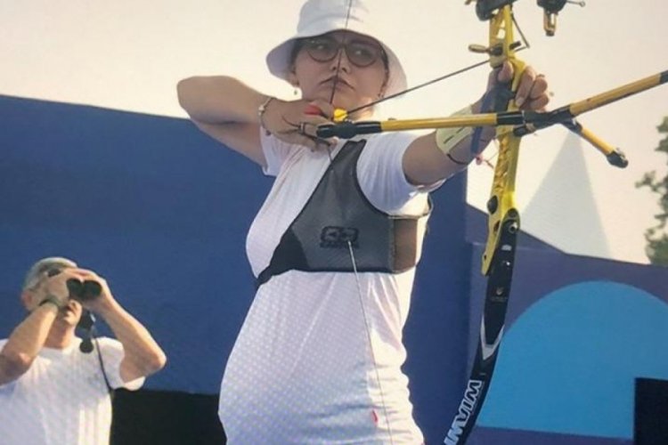 7 aylık hamile sporcu olimpiyatlarda şov yaptı!