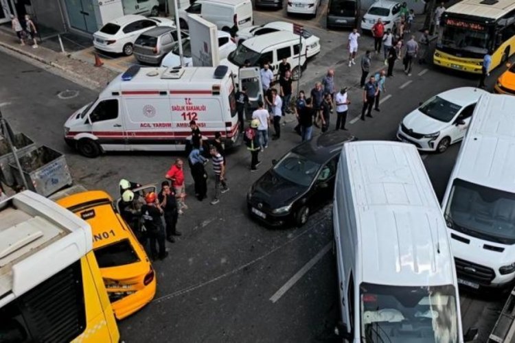 İstanbul'da zincirleme kaza