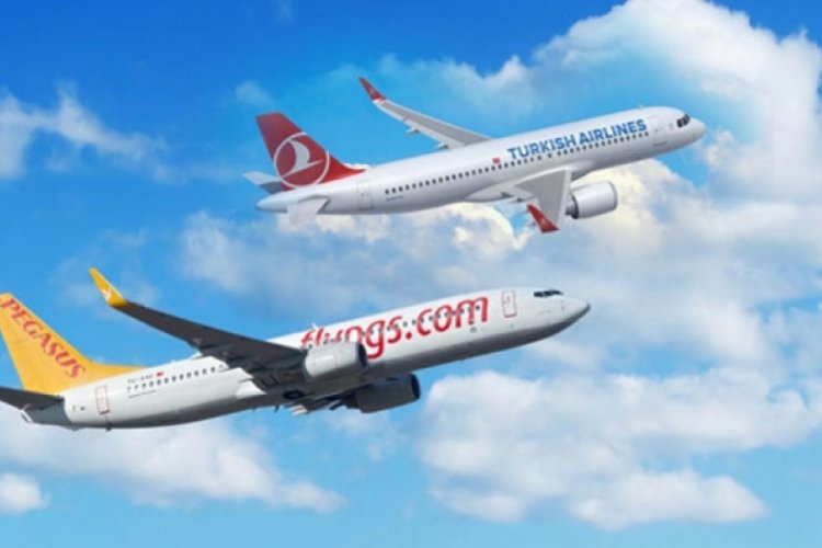 THY ve Pegasus u&ccedil;ak biletlerine zam!