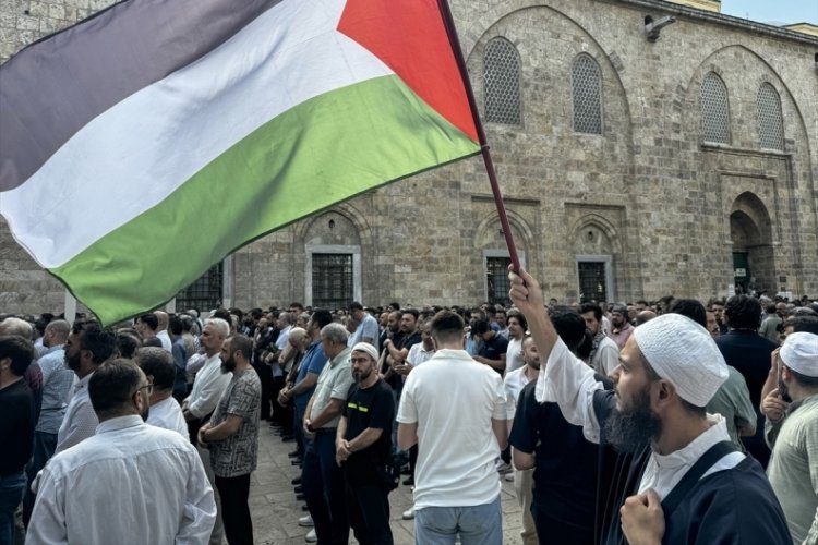 Bursa&nbsp;ve &ccedil;evre illerde Hamas lideri Heniyye i&ccedil;in dua edildi