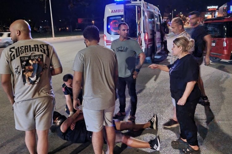 Balıkesir'de motosiklet kazası: 1 kişi yaralandı