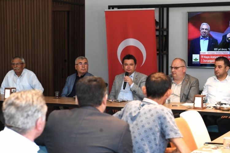 Başkan Aydın muhtarlarla bir araya geldi