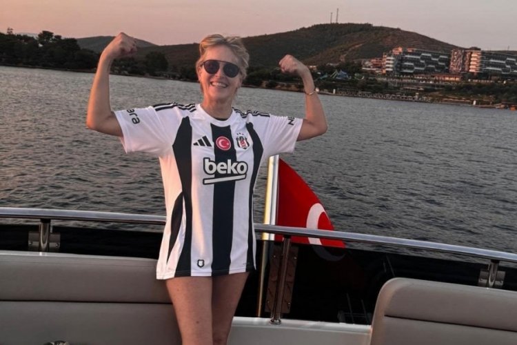 Sharon Stone, Beşiktaş formasıyla!