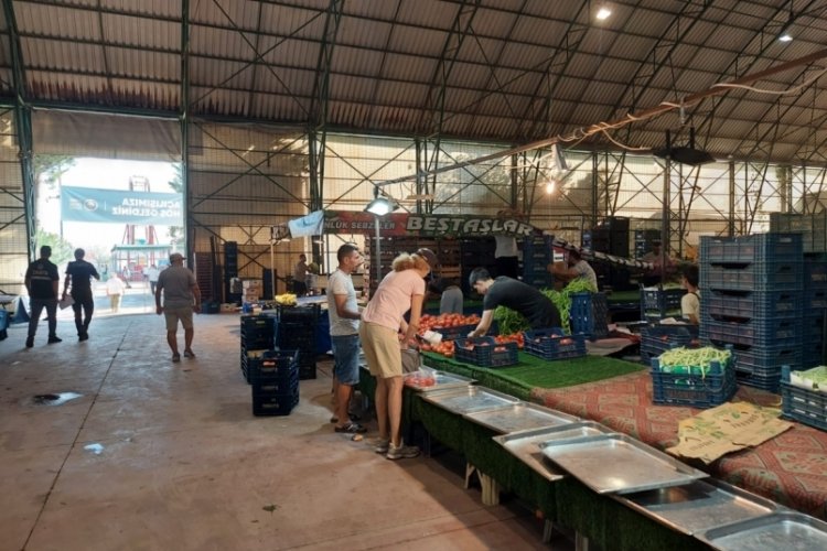 Bursa Mudanya kapalı pazar yerine kavuştu!