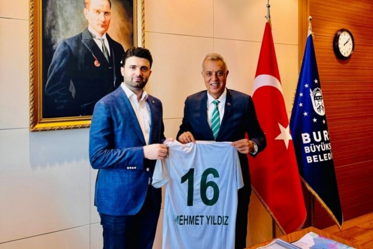 Bursaspor'dan Mehmet Yıldız'a ziyaret