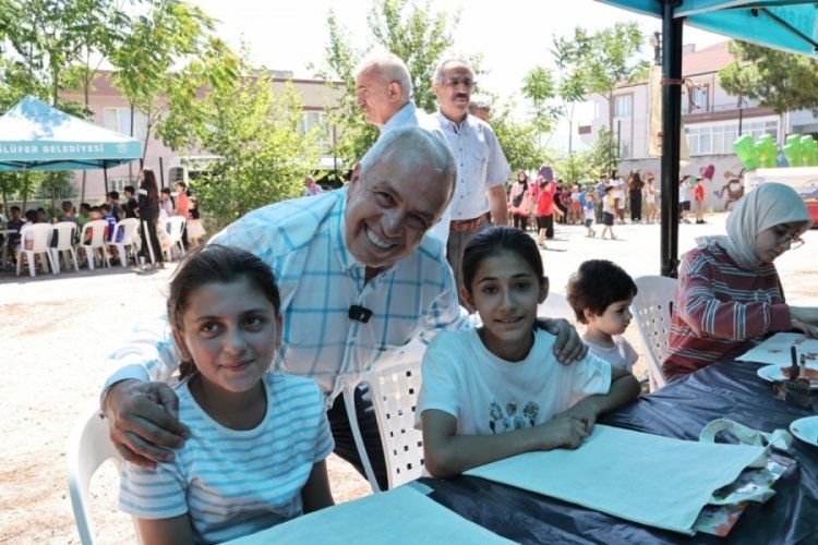 Başkan Şadi &Ouml;zdemir Minareli&ccedil;avuş'ta yaz at&ouml;lyelerine katıldı