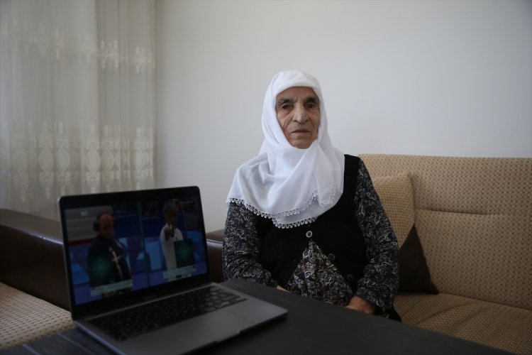 Olimpiyatlara damga vuran Yusuf Dike&ccedil;'in 90 yaşındaki annesi konuştu