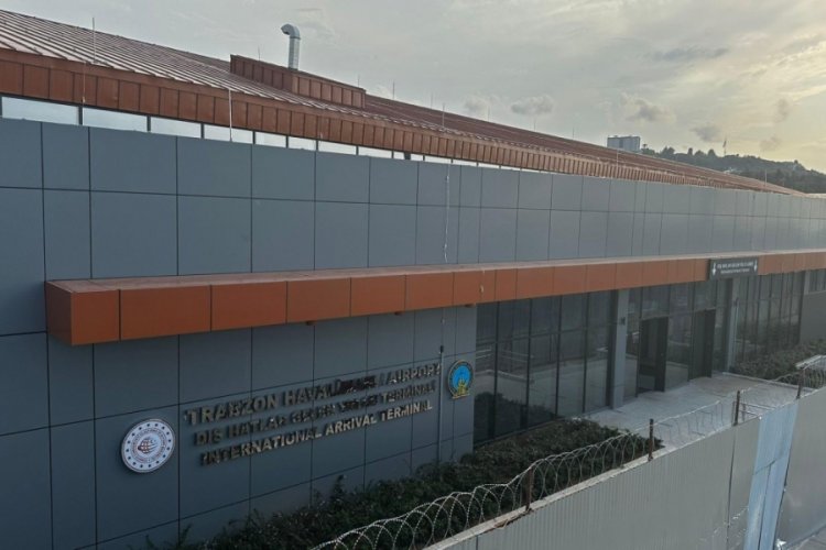 Trabzon Havalimanı dış hatlar terminal binası Ağustos'ta hizmete a&ccedil;ılacak