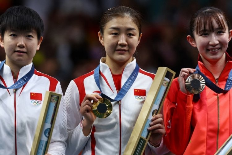 Paris 2024'te masa tenisine &Ccedil;inli sporcular damga vurdu
