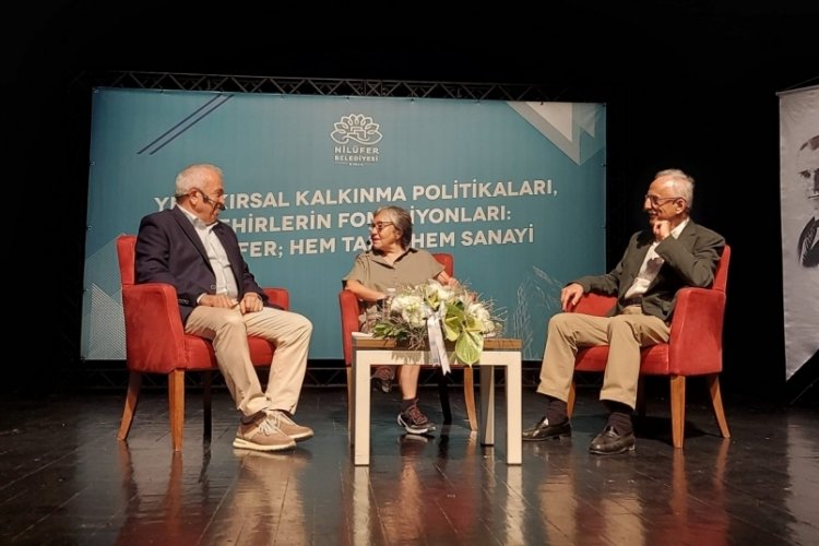 Eski Dışişleri Bakanı Murat Karayal&ccedil;ın, Bursa'da Nil&uuml;ferliler ile buluştu
