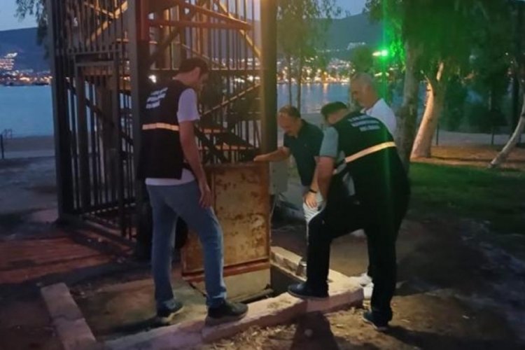 Aydın Didim'de atık sularını denize deşarj eden işletmeye para cezası