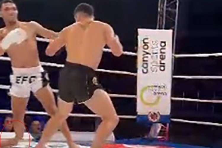 Ma&ccedil; esnasında kaval kemiği kırıldı