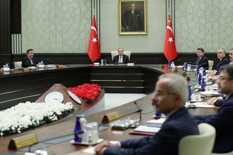 Kabine toplantısı başladı
