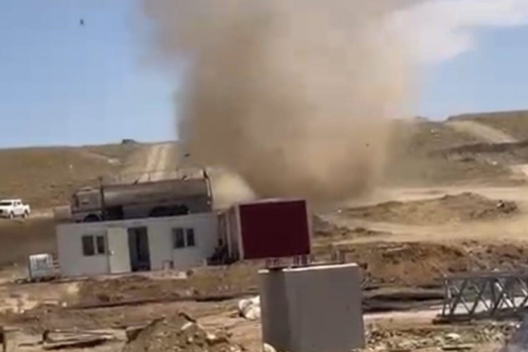 Muş'ta hortumun şiddeti korku dolu anlar yaşattı!